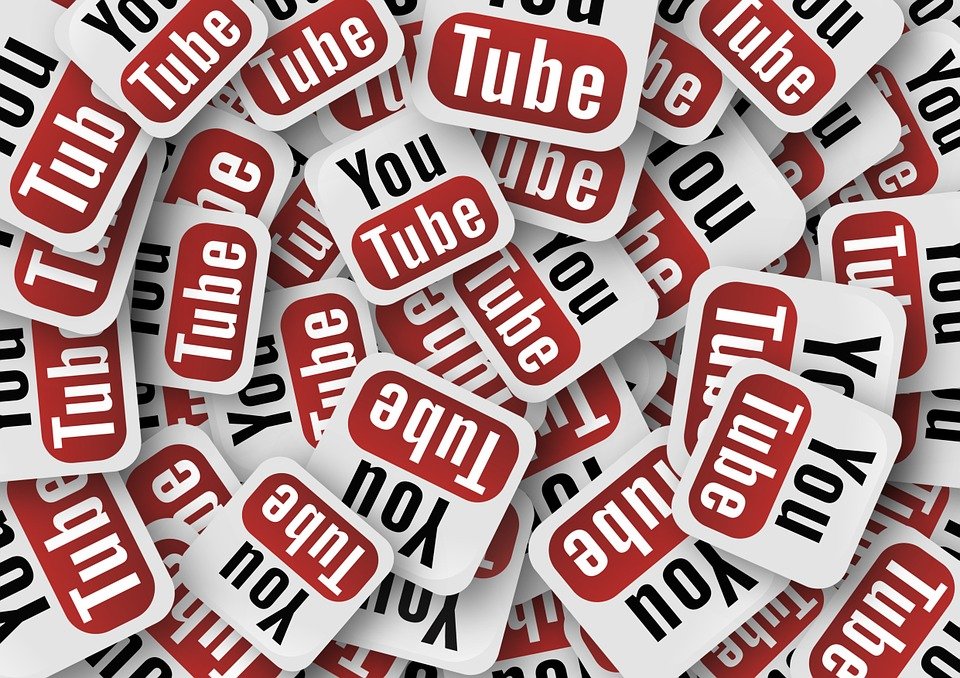 Viele Youtube-Logos
