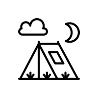 Symbol für Zelt